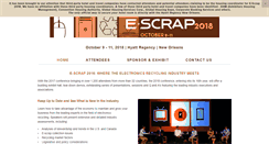 Desktop Screenshot of e-scrapconference.com